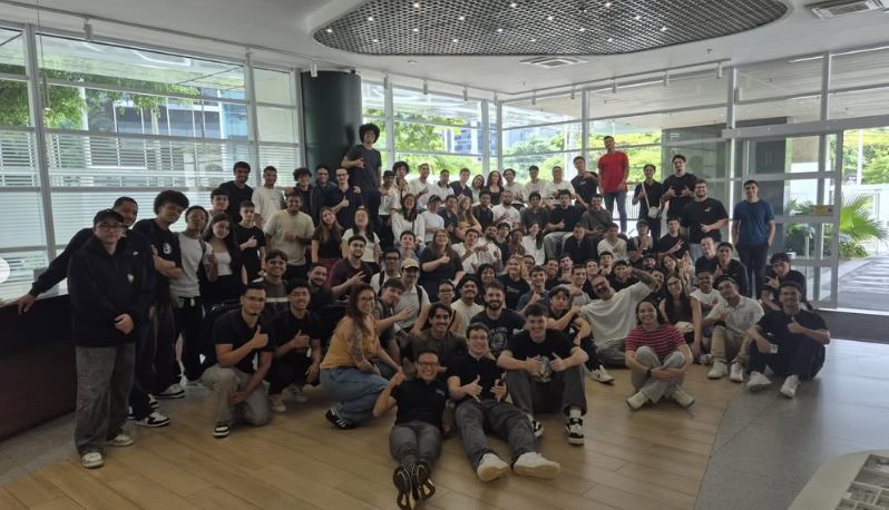A galera no Meetup dos Programadores na Oracle